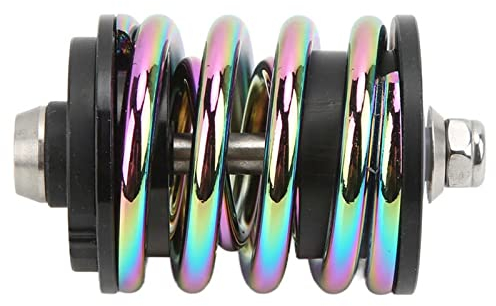 Für Brompton Bike Spring Suspension Rear Shock Shocks Absorber Folding Fahrrad Titanium Screw Rod Lenkungsdämpfer
