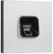 EKEY 204707 sLine Fingerprintset (Fingerprint Schwarz, Siedle Vario Modul Silber-Metallic, Controller), Biometrische Zutrittslösung für Türsprechanlage Siedle, 0,4 W, 12-24 V, Schwarzer Fingerprint