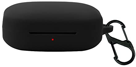 GIOPUEY Cilicone Case Compatible with OnePlus Buds Pro 2, Ultra-thin soft Cover, Slim-Fit,Anti-Fall,Not Easy to Dirty - Black