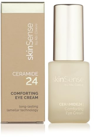 SkinSense Ceramide24 Comforting Eye Cream 15ml, Luxury Eye Repair Cream, Dark Circles Under Eye Treatment Women, Firming Eye Concentrate, Anti-Ageing Eye Cream