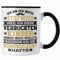 Trendation - Stiefvater Tasse Geschenk Stiefpapa Lustiger Spruch Geschenkidee Bonus Papa Vatertag Ich Bin der Beste Stiefvater (Schwarz)