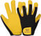 Gardening Gloves Leather Thorn Safety Working Heavy Duty Work Gloves for Women and Men Garden Tools Mechanic Breathable Gardener Non-Slip Rigger Gloves Protective Gift (Yellow, S (Pack of 1))