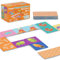 boppi Domino-Set, Bilderspiel für Kleinkinder – Buntes Domino Spiel ​​mit Dinosaurier Motiven, Pädagogisches Spielzeug Domino für Kinder – Spiele für Kinder ab 3 Jahren