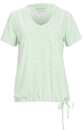 killtec Damen Funktions T-Shirt Lilleo WMN TSHRT F, hell Mint, 34, 37010-000