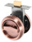 GALPADA 1Pezzi Serratura Doppia Acciaio Inox Maniglia Tiro Invisibile Design Ergonomico per e Porte Scorrevoli Resistente e Antiruggine