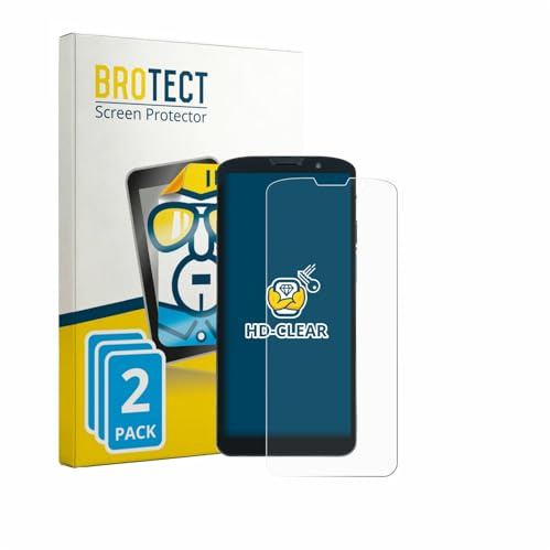 BROTECT 2 Stück Schutzfolie für Unitech EA630 Displayschutz Folie Made in Germany, Ultra-Klar