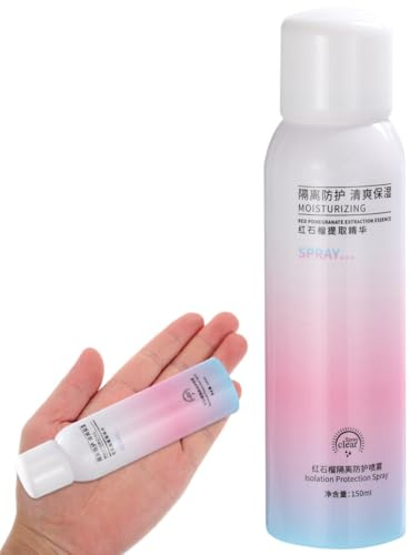 Sonnenschutzspray 150ml Rosa Metall für Außenbereich | Feuchtigkeitsspendend, Hautfreundlich, Schützende Schicht, Beruhigt und Erhält Hautfeuchte
