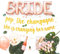 MALIBU MOMENTS Bachelorette Party Dekorationen Kit | Brautdusche Zubehör | Bride to Be Schärpe, Ringfolie, Rosenballons, Glitzerbanner | Pop The Champagne She is Changing Her Name (Gold)