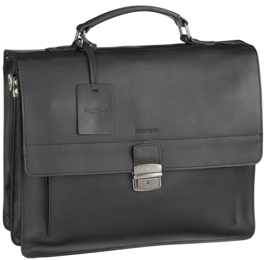 Burkely Vintage Scott Aktentasche Leder 38 cm