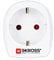 Skross 1.500232-E adattatore per presa di corrente Tipo C (Europlug) Tipo K (DK)