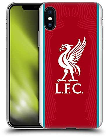 Head Case Designs Officially Licensed Liverpool Football Club Home 2020/21 Gel Case [Military Grade Protection] Compatible With Apple iPhone X/iPhone XS