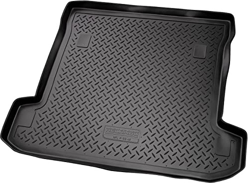 Recambo Alfombrilla de Goma para Maletero Apta para Mitsubishi Pajero IV, V80 V90, 5 Puertas, año de fabricación a Partir de 2006, Ajuste Borde