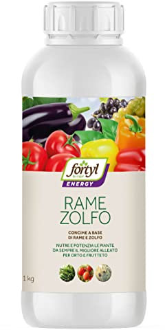 Copyr | Fortyl rame e zolfo flacone 1 kg. Concime a base di rame e zolfo.