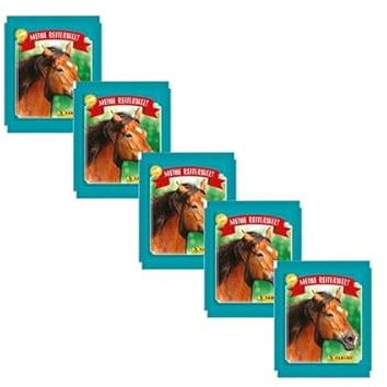 Panini Meine Reiterwelt Pferde Sticker (2024) - 5x Sammelstickertüten