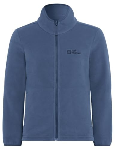 Jack Wolfskin Unisex Kinder Taunus Fleece-Jacke, Evening Sky, 164 EU