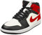Jordan Damen Air 1 Mid Sail/Gym Red-Off Noir-White (BQ6472 160) - 10,5, Sail/Off Noir/White/Gym Red, 42.5 EU