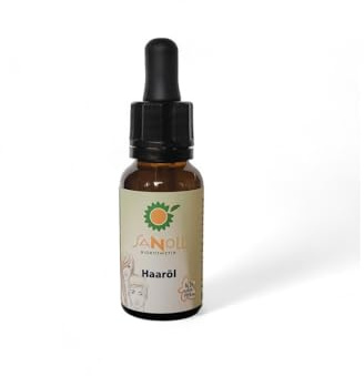 Sanoll Biokosmetik Haaröl Kaffeeöl Sesamöl 20 ml