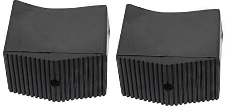 ANDRESLAD 2pcs Ladder Feet Rubber Covers Non-Slip Pads for Protection Durable and Lightweight Rubber Leg Covers for Standard Folding Ladders for Home and Work Use