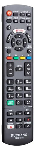 Telecomando universale per TV Panasonic per Viera HDTV LCD LED Smart TV con Netflix/My APP/Viera Link