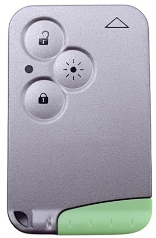 ANGOFIZ Coque Clé Carte 3 Boutons Phare Compatible avec Renault Laguna 2 Espace 4 Vel Satis