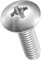 METALLIXITY Machine Screws Phillips Head(1/4-20x7/8) 25Pcs, 304 Stainless Steel Round Head Phillips Drive Furniture Bolts - for Woodworking & Furniture Assembly, Silver