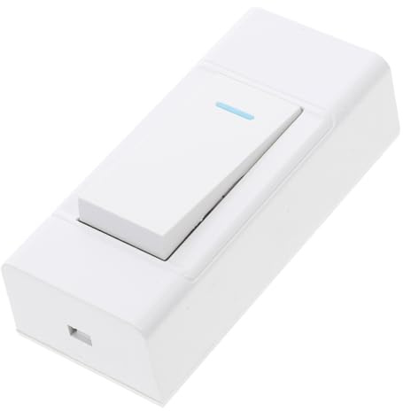 Lampenschalter für Lampe 500w Abs Weiß, Einfach zu Bedienen | Kabelschalter Ein/aus, Einfache Installation, für Büro und Schlafzimmer