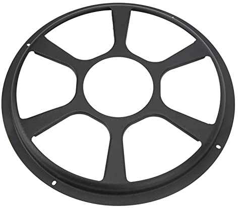 Lautsprecher Grillabdeckung, Auto -Audio -Lautsprecherschutzschutz, Lautsprecher Hollow Mesh Subwoofer Grill Cover für Audio -Lautsprecher -Subwoofer (12 Inch)