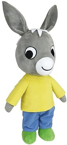 JEMINI | Plüsch-Esel Trotro | 57 cm | weiche Verarbeitung | offizielles Lizenzprodukt | Spielzeug für Kleinkinder | Kuscheltier für Babys und Kinder | maschinenwaschbar | Geschenkidee ab der Geburt |