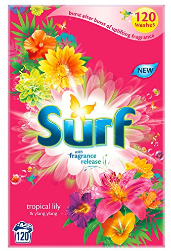 Surf Tropical Lily and Ylang Washing Powder, 120 Wash, 8.4 kg
