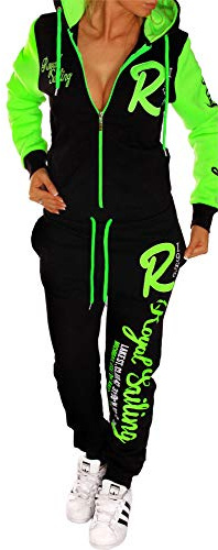 Unbekannt Damen Jogginganzug Trainingsanzug Hose Jacke Streetwearl Hausanzug Fitnessanzug Royal Sailing A.2255