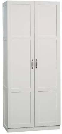 Sauder Select Storage Cabinet/ Pantry cabinets, White finish
