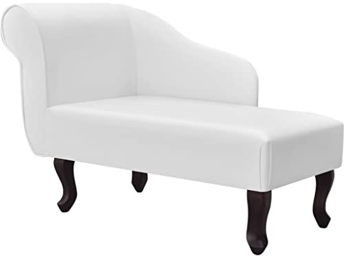 vidaXL Chesterfield Kunstleder Chaiselongue Recamiere Couch Sofa elax Liege