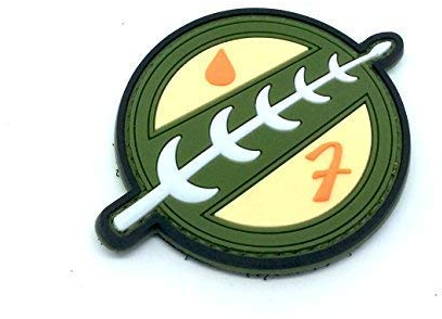 Mandalorian Emblem PVC Klett Emblem Abzeichen Patch