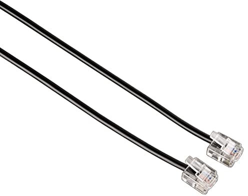 Hama Modular-Stecker US 6P4C - Modular-Stecker US 6P4C, 10 m