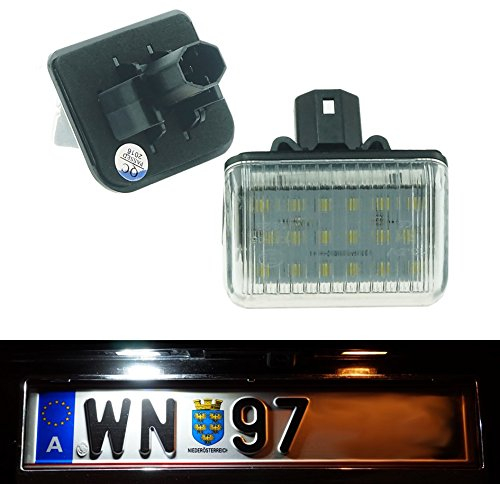 DoLED R01 LED Kennzeichenbeleuchtung mit E-Prüfzeichen Xenon Optik