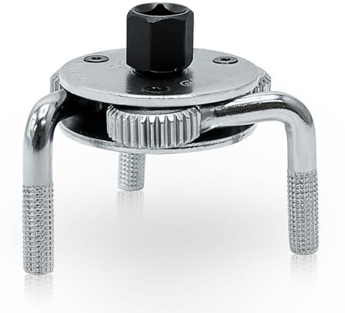 CCLIFE Clé De Filtre à Huile 3 Bras Pour Diamètre 43-102mm Outils Démontage De Voiture Universel