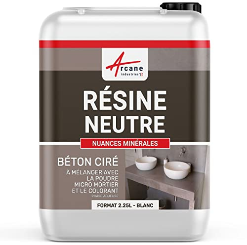ARCANE INDUSTRIES Résine Neutre pour béton ciré - 2.25 L