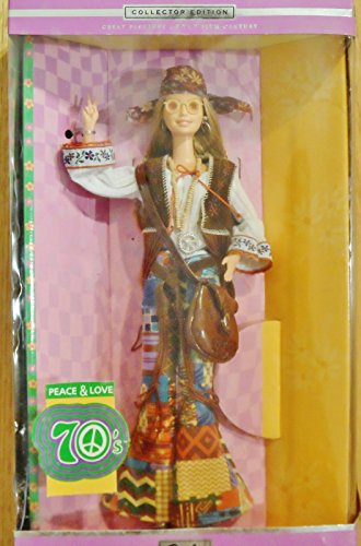 Barbie Peace & Love 70's Dol Collector Edition Great Fashions of the 20th Century Series