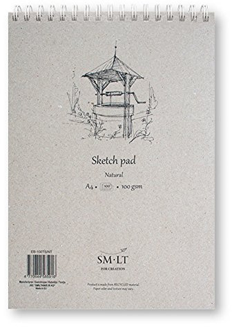 SM.LT 3EB-100TS/NT Skizzenblock, A3, 100 Blatt, 100 gsm