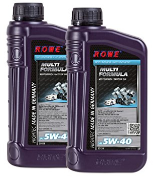 2 (2x1) Liter ROWE HIGHTEC MULTI FORMULA SAE 5W-40