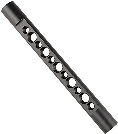 CAMVATE 15 mm Käse Rod mit 1/4-20 und 3/8-16 Gewinde Loch für DSLR Rigs Kamera Video Käfig(Länge: 145mm)