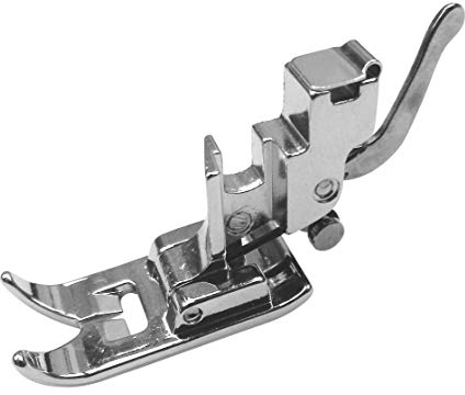 ZickZackNaehmaschine Zick Zack Fuß Normal Nähfuß Standardfuß + Halter für Necchi 559 Nähmaschine, Kunststoff, Nähmaschinen-Zubehör, Nähfuß, 753626249673