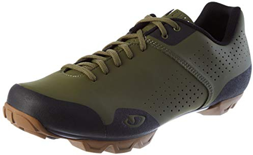 Giro Bike Unisex Privateer Rennradschuh, Olive/Gum, 40 EU