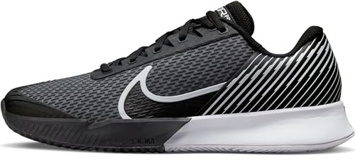 NIKE Men's M Zoom Vapor PRO 2 Cly Sneaker, Black/White, 9.5 UK