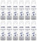 EVIN | Deodorant Spray, sanfte Frische, Antitranspirant, 72 Stunden, 12 Stück, 150 ml