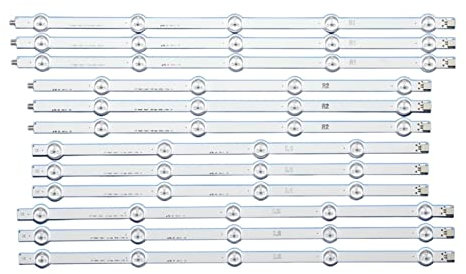 SBOJI LED Backlight Strip Bar 4 7LN570S 47LN575S 47LA620S 47LN575V 47LA620V 47LA615V-ZE 47LA613V-ZB LC470DUE 6637L-0024A Kompatibel mit LG Lichtstreifen