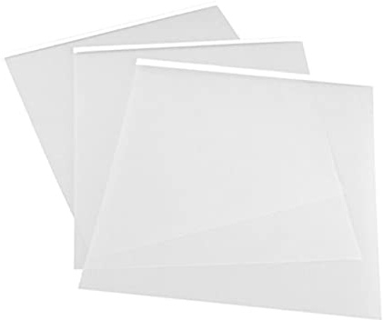 SHINEOFI 6pcs Ink Jet Film Water Slide Decal Protective Film Contact Vinyl Sticker Support