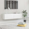 AUVYI TV-Schrank Weiß 120x30x30 cm Holzwerkstoff Kitchen Cabinet Aufbewahrungsschrank Wohnwand Modern Fernseher Schrank Hängeschrank Wohnzimmer Lowboard Nachttisch Holz Eckschrank