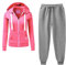 SurvêTement Femme Ensemble De Jogging 2 PièCes DéContractéE Combinaison De Sport d'hiver Sweat à Capuche Zippé Et Pantalon Casual Outfit Sets Loungewear