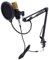 OUBUBY Set microfono a condensatore, microfono da studio, braccio microfono, dispositivo di registrazione, microfono V8s, scheda audio esterna, adatto per tutti i tipi di moderatori, registrazione,